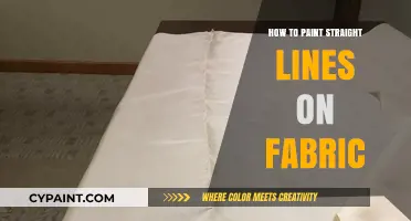 Mastering Straight Lines: Fabric Painting Techniques for Perfect Edges