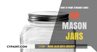 Mastering Straight Lines: Easy Tips for Painting Mason Jars Flawlessly
