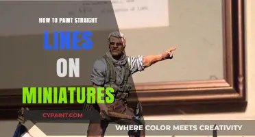 Mastering Miniature Painting: Techniques for Perfectly Straight Lines