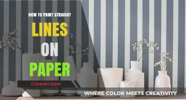 Mastering Straight Lines: Easy Techniques for Perfect Paper Painting