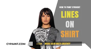 Mastering Straight Lines: Easy Techniques for Painting on Shirts