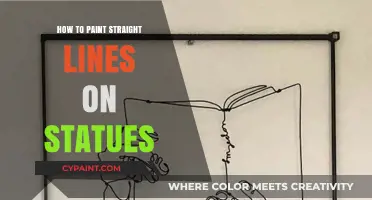 Mastering Precision: Techniques for Painting Straight Lines on Statues