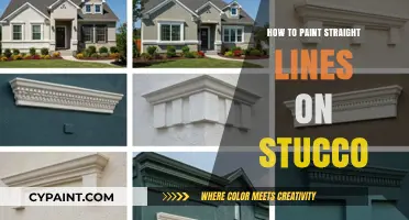 Mastering Straight Lines: A Guide to Painting Stucco Walls Flawlessly