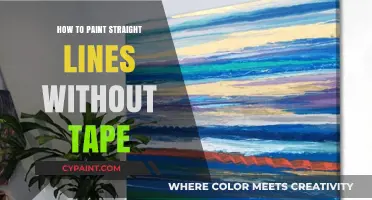 Mastering Straight Lines: Tape-Free Painting Techniques for Perfect Edges
