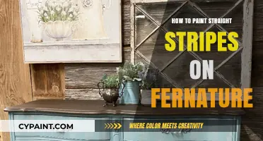 Mastering Straight Stripes: Easy Techniques for Painting Furniture Flawlessly