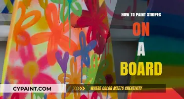 Mastering Striped Board Painting: Easy Steps for Perfect Lines