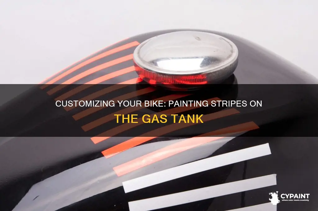 how to paint stripes on a motorcycle gas tank