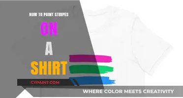 Easy DIY Guide: Painting Perfect Stripes on Your Favorite Shirt