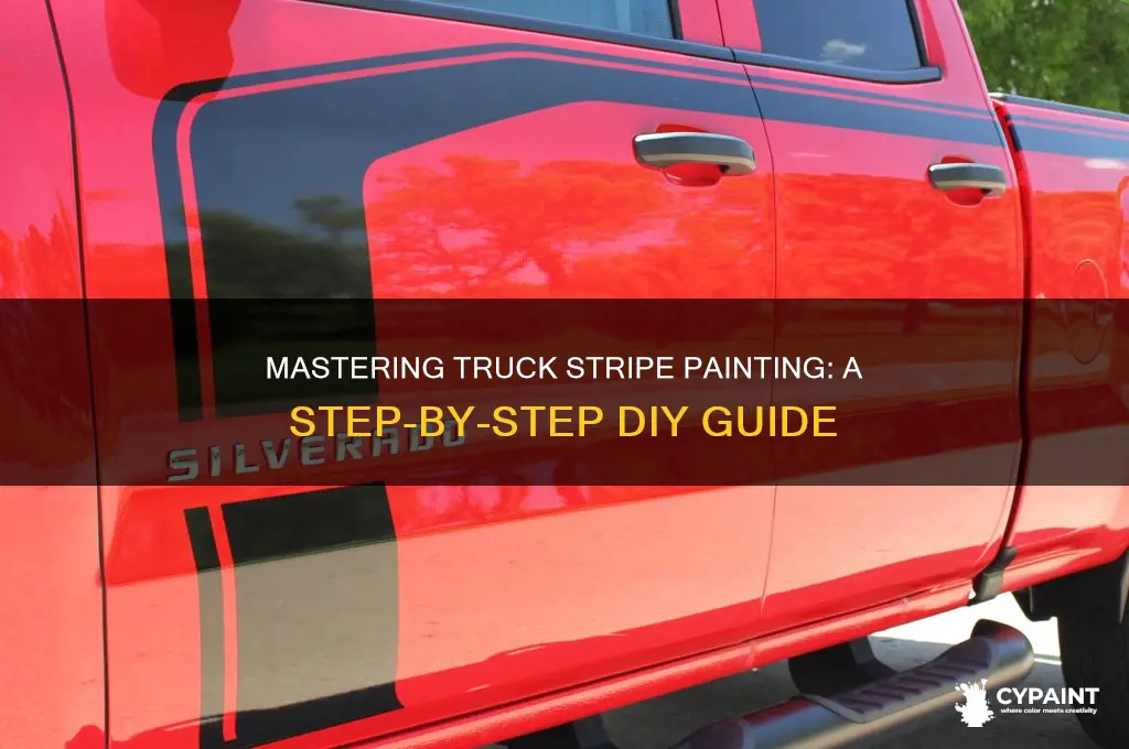how to paint stripes on a truck