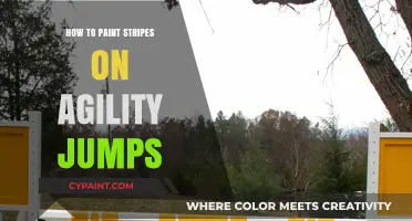 Mastering Striped Agility Jumps: Easy Painting Techniques for Dog Trainers