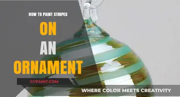 Mastering Striped Ornament Painting: Easy Tips for Perfect Lines