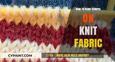 Mastering Striped Knit Fabric: Easy Painting Techniques for Perfect Stripes