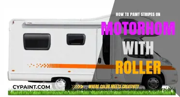 Easy Roller Technique for Painting Perfect Stripes on Your Motorhome