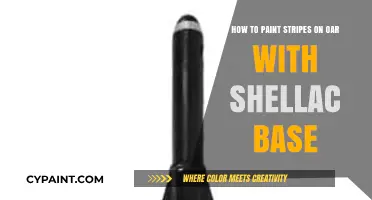 Striping Oars: Shellac Base Painting Guide