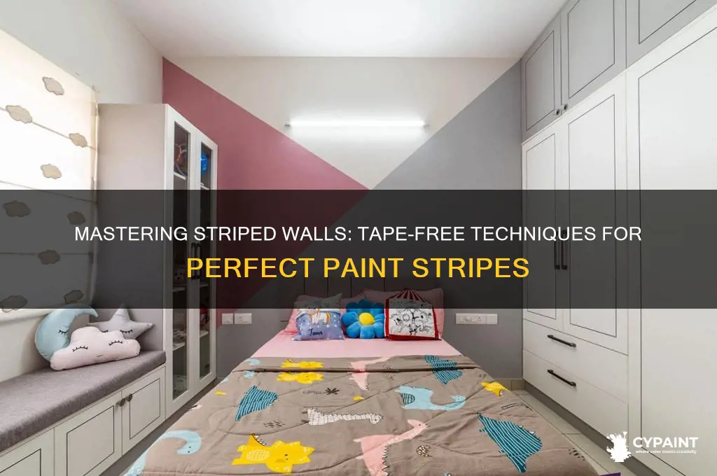 how to paint stripes without painters tape