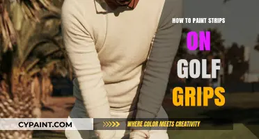 Mastering Golf Grip Strips: A Step-by-Step Painting Guide