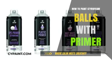 Mastering Primer Techniques: Painting Styrofoam Balls for Smooth, Durable Finishes