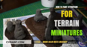 Mastering Styrofoam Painting Techniques for Realistic Terrain Miniatures