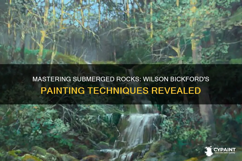 how to paint submerged rocks wilson bickford