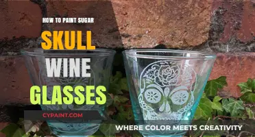 DIY Sugar Skull Wine Glasses: A Festive Painting Tutorial