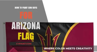 Mastering Arizona Flag Sun Rays: A Step-by-Step Painting Guide