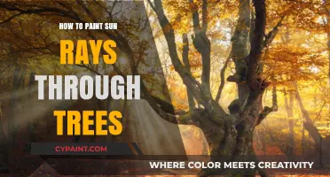 Mastering Sun Rays: Techniques for Painting Light Through Trees