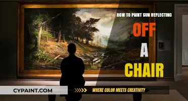 Mastering Sunlight Reflections: Painting Sunbeams on a Chair