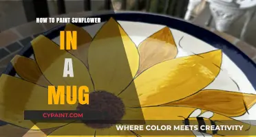 Creative Mug Painting: Step-by-Step Guide to Painting Sunflowers