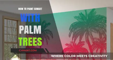 Mastering Tropical Sunsets: Painting Palm Trees at Dusk