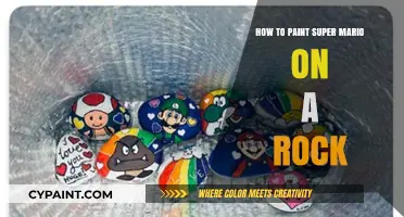 Creative Rock Painting: Bring Super Mario to Life on Stone