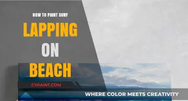 Mastering Beach Waves: Techniques for Painting Surf Lapping on Shore