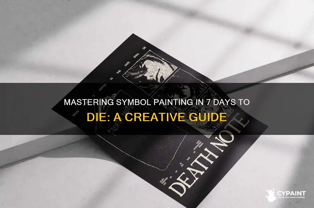 how to paint symbols 7 days to die