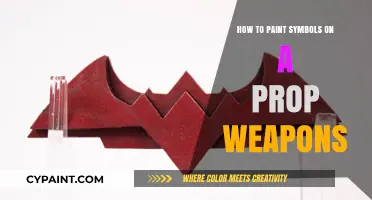 Mastering Prop Weapon Symbol Painting: Techniques for Realistic Detailing