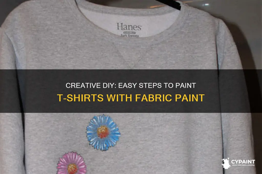 how to paint t shirt with fabric paint