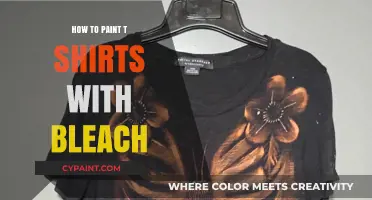 Creative Bleach Painting Techniques for Unique DIY T-Shirt Designs