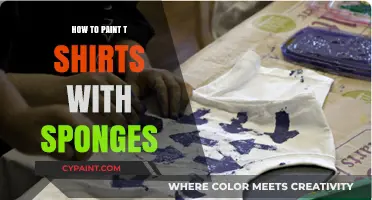 Creative Sponge Painting Techniques for Unique DIY T-Shirt Designs