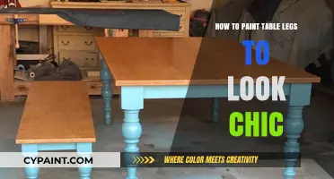 Chic Table Leg Makeover: Easy Painting Tips for a Stylish Look