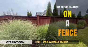 Mastering Tall Grass Painting Techniques for Realistic Fence Landscapes