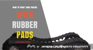 Mastering Tank Track Painting: Techniques for Realistic Rubber Pads