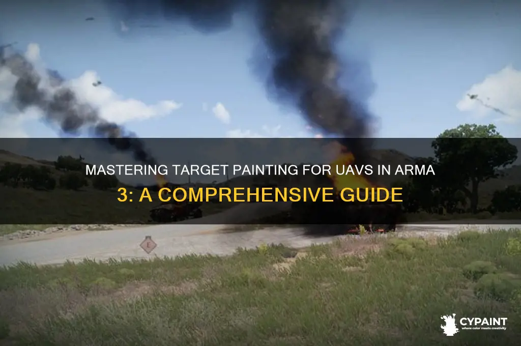 how to paint targets uav arma 3