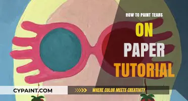 Mastering Emotional Art: Step-by-Step Guide to Painting Realistic Tears on Paper