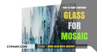Mastering Mosaic Art: Painting Tempered Glass for Stunning Creations