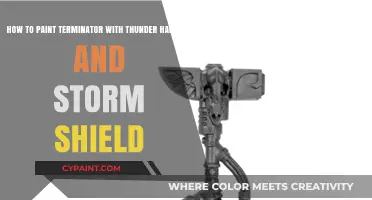 Mastering the Art: Painting a Terminator with Thunder Hammer and Storm Shield
