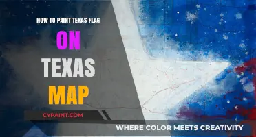 Painting the Texas Flag on a Map: A Step-by-Step Guide
