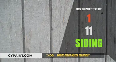 Mastering Textured Painting Techniques for 1-11 Siding Surfaces