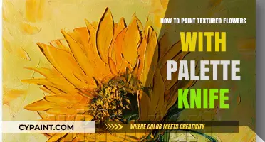 Master Palette Knife Techniques for Textured Floral Paintings