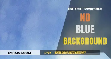 Mastering Textured Green and Blue Backgrounds: Easy Painting Techniques