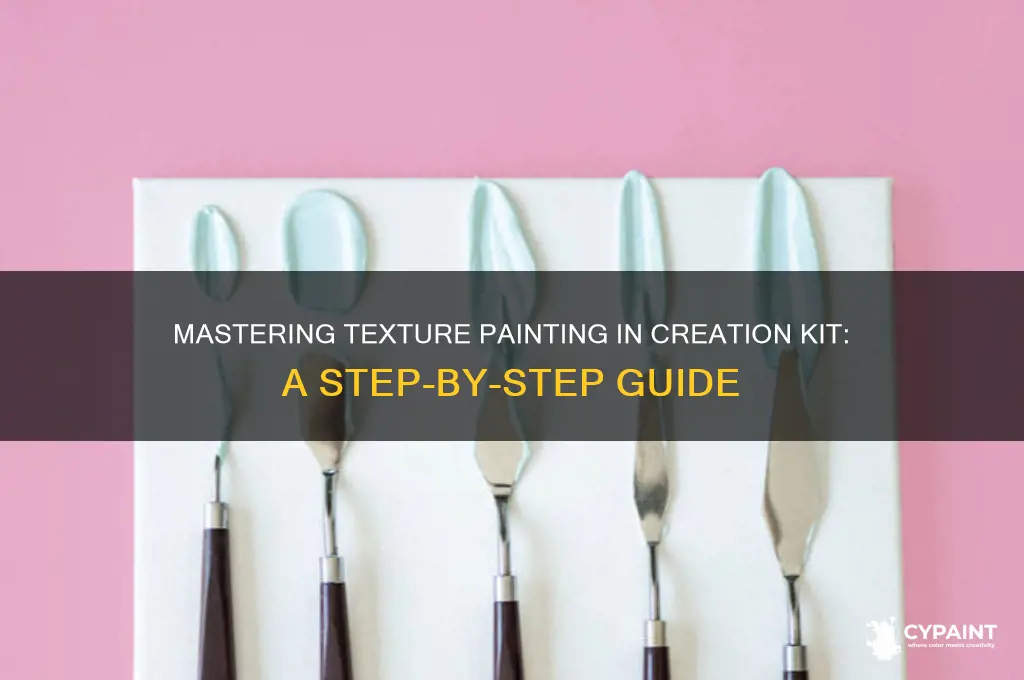 how to paint textures in creation kit