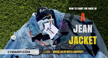 Transform Your Jean Jacket: Paint the Back!