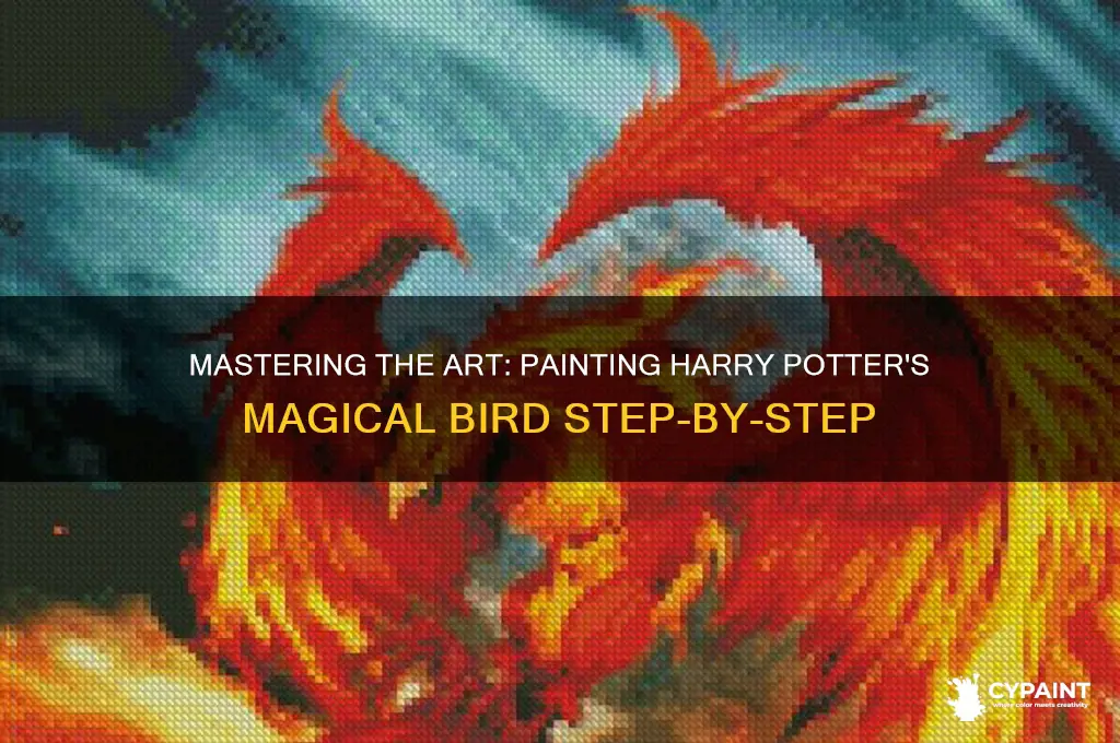 how to paint the bird from harry potter